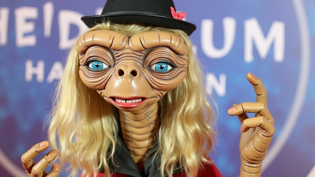 Heidi Klum e o Inusitado Uso de Fraldas na Fantasia de E.T. no Halloween